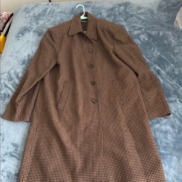 Balenciaga Other - Balenciaga Houndstooth Virgin Wool Coat